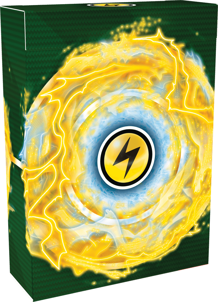 Pokémon De POK TCG May ex Battle Decks bevat: 1 set met 60 kaarten waarmee je direct aan de slag kunt 3 referentiekaarten 1 handleiding om snel te kunnen beginnen 1 single-player speelmat 1 set damage counters 1 munt 1 Deckbox 1 strategie overzicht 1 code
