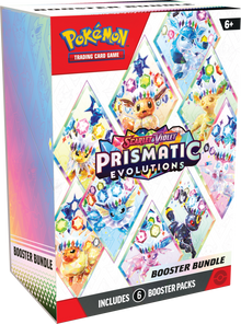 Pokémon TCG Prismatic Evolutions Booster Bundle (6 booster packs)