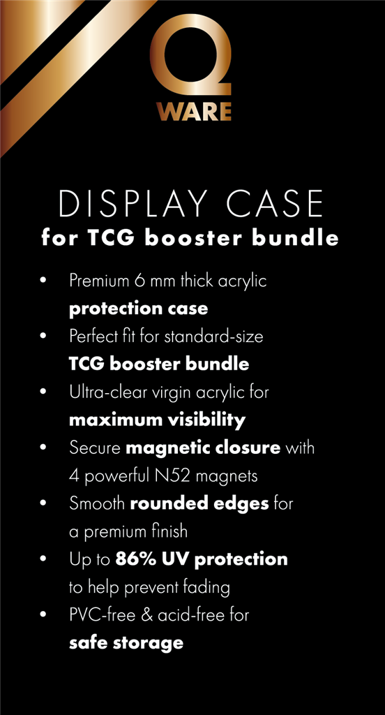 Qware Vitrine - Pack Booster