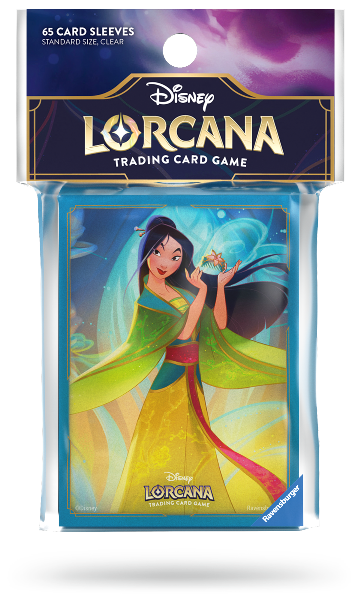 Protèges-cartes Disney Lorcana - Mulan (65 pièces)