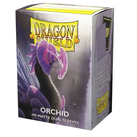 Accessoires These new Dragon Shield Dual Matte sleeves are fully opaque, making them safe for play with double-faced cards, and they have a colorful back, available in five bright colors. This is the Lightning (Ailia) version. What makes these special, th