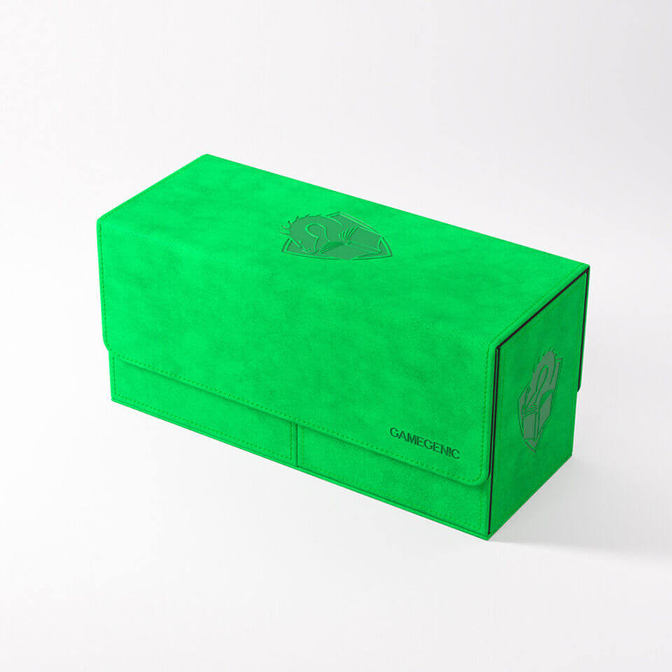 Accessoires The Academic 133+ XL, the box that broke all records, can hold 133+ double-sleeved cards in extra Thick Inner Sleeves* plus accessories. Numerous members of the community have requested a cleaner version of the box, without the Tolarian logos,