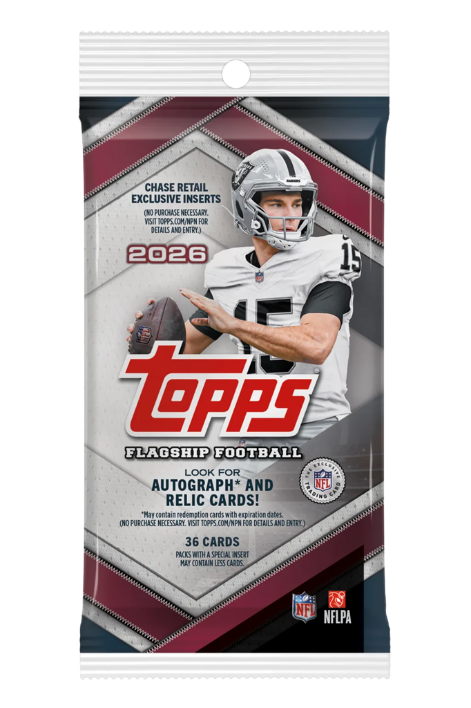 Topps NFL 2026 Flagship FB Mega Box