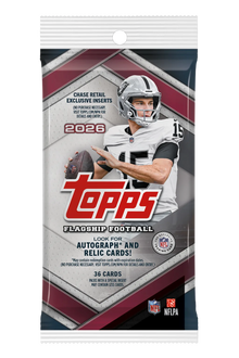 Topps NFL 2026 Flagship FB Value Box