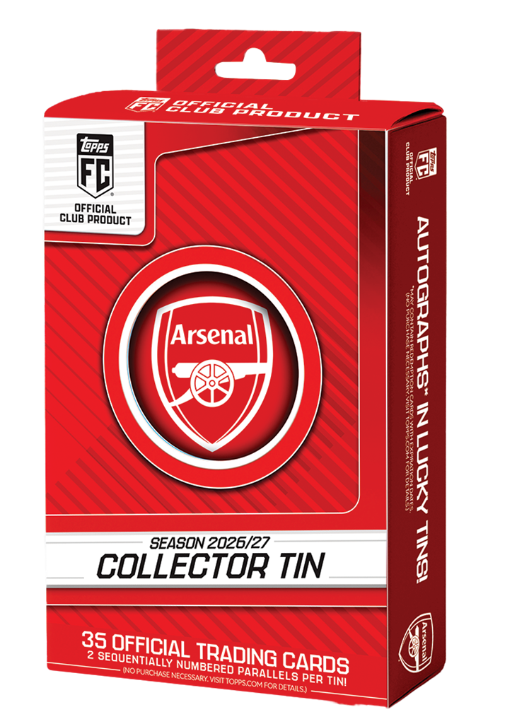 Topps Arsenal Collector Tin