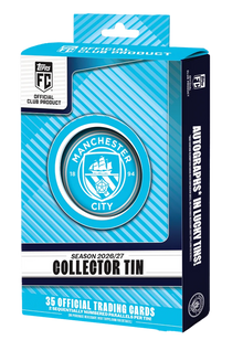Topps Manchester City Collector Tin