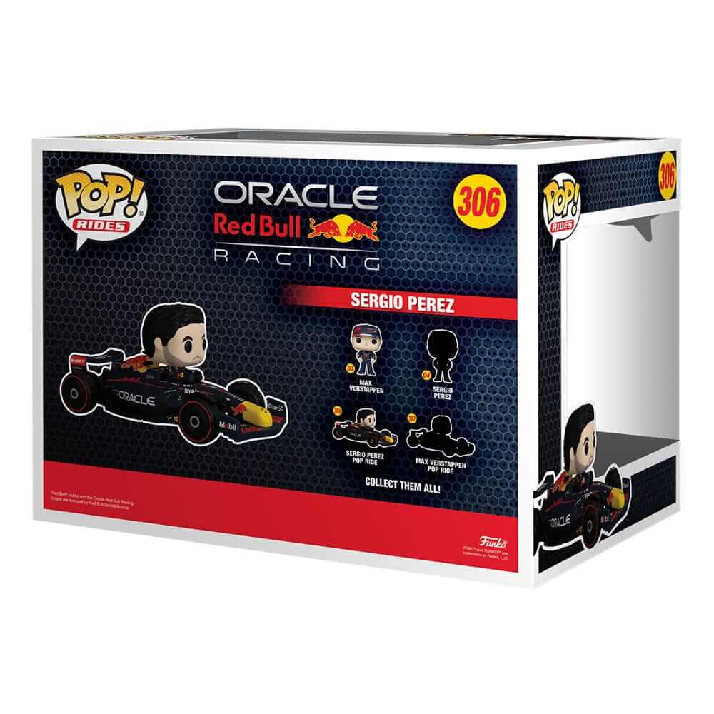 UITVERKOOP Ben je een gepassioneerde Formule 1-fan die op zoek is naar unieke verzamelobjecten? Zoek niet verder! De Sergio 'Checo' Perez Funko Pop! Ride Racing - Red Bull Formula 1 Team is een absolute must-have voor elke liefhebber van de sport en verza