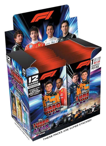 Formula 1 Turbo Attax TCG 2026 Booster Box