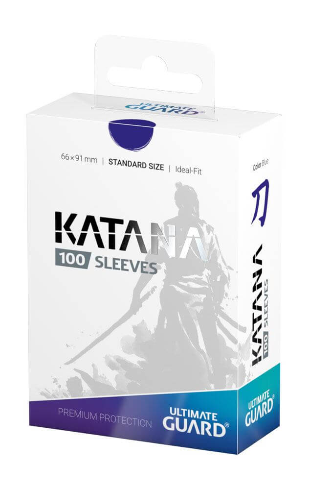 Accessoires Protect your cards like a Samurai with Ultimate Guard's Katana sleeves! Honoring the tradition of great Japanese craftmanship, these precision-made, top-of-the-line sleeves are fully opaque, extremely durable and will meet the highest standard