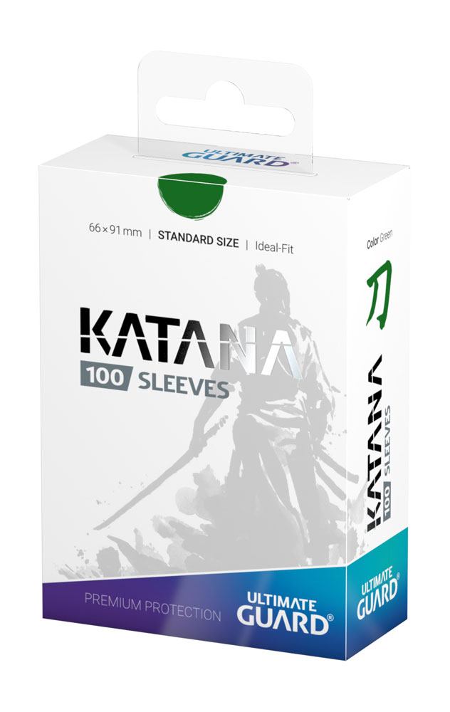 Ultimate Guard Katana Sleeves Taille Standard Vert (100 pièces)