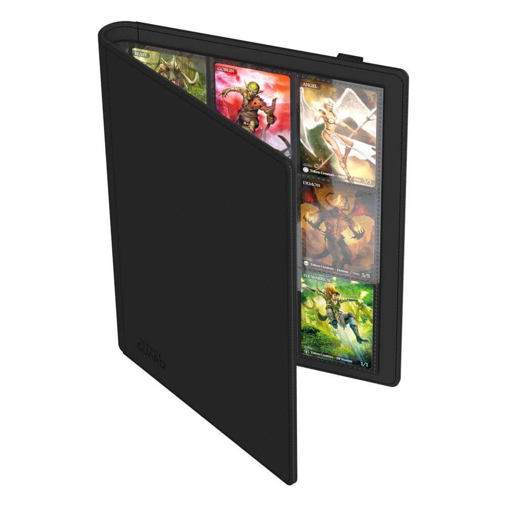 Accessoires High quality Portfolio with flexible and durable cover, innovative XenoSkin surface and 20 integrated 18-pocket-pages for all standard- and Japanese sized gaming cards.- Designed for 360 double-sleeved cards*- Resistant XenoSkin material- Elas
