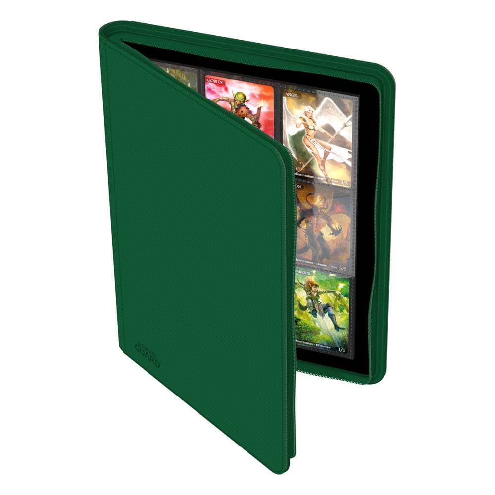 Accessoires High quality Portfolio with durable cover, innovative XenoSkin surface and 20 integrated 18-pocket-pages for all standard- and Japanese sized gaming cards. Zipper closure for extra security!- Designed for 360 double-sleeved cards*- Resistant X