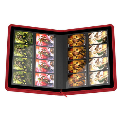 Accessoires High quality Portfolio with durable cover, innovative XenoSkin surface and 20 integrated 16-pocket-pages for all standard- and Japanese sized gaming cards. Zipper closure for extra security!- Designed for 320 double-sleeved cards*- Playset bin