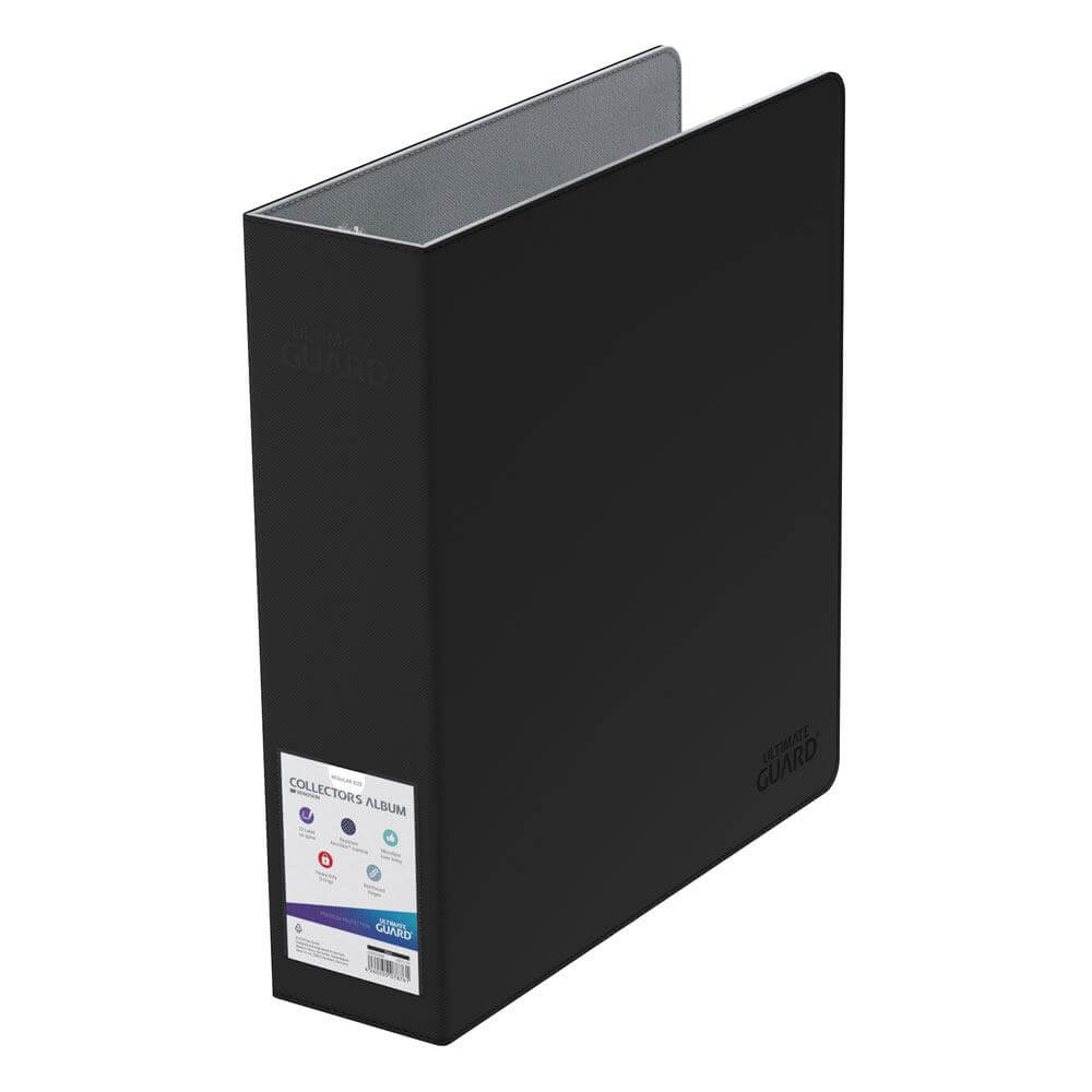 Accessoires Premium 3-ring card album with XenoSkin cover and reinforced 70 mm D-rings for standard-sized 18-pocket-pages. Designed with a clear indexing slot on the spine for easy organization (label included).- ID-Label on spine- Resistant XenoSkin mate