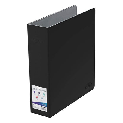 Accessoires Premium 3-ring card album with XenoSkin cover and reinforced 70 mm D-rings for standard-sized 18-pocket-pages. Designed with a clear indexing slot on the spine for easy organization (label included).- ID-Label on spine- Resistant XenoSkin mate