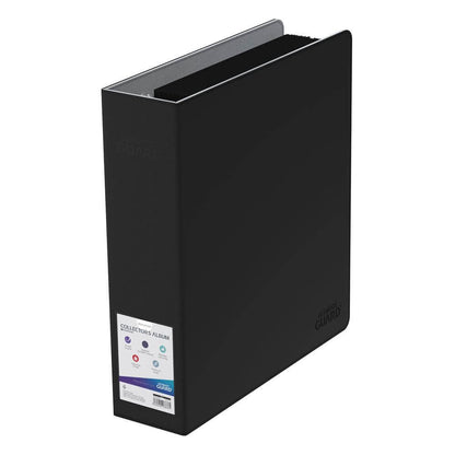 Accessoires Premium 3-ring card album with XenoSkin cover and reinforced 70 mm D-rings for standard-sized 18-pocket-pages. Designed with a clear indexing slot on the spine for easy organization (label included).- ID-Label on spine- Resistant XenoSkin mate