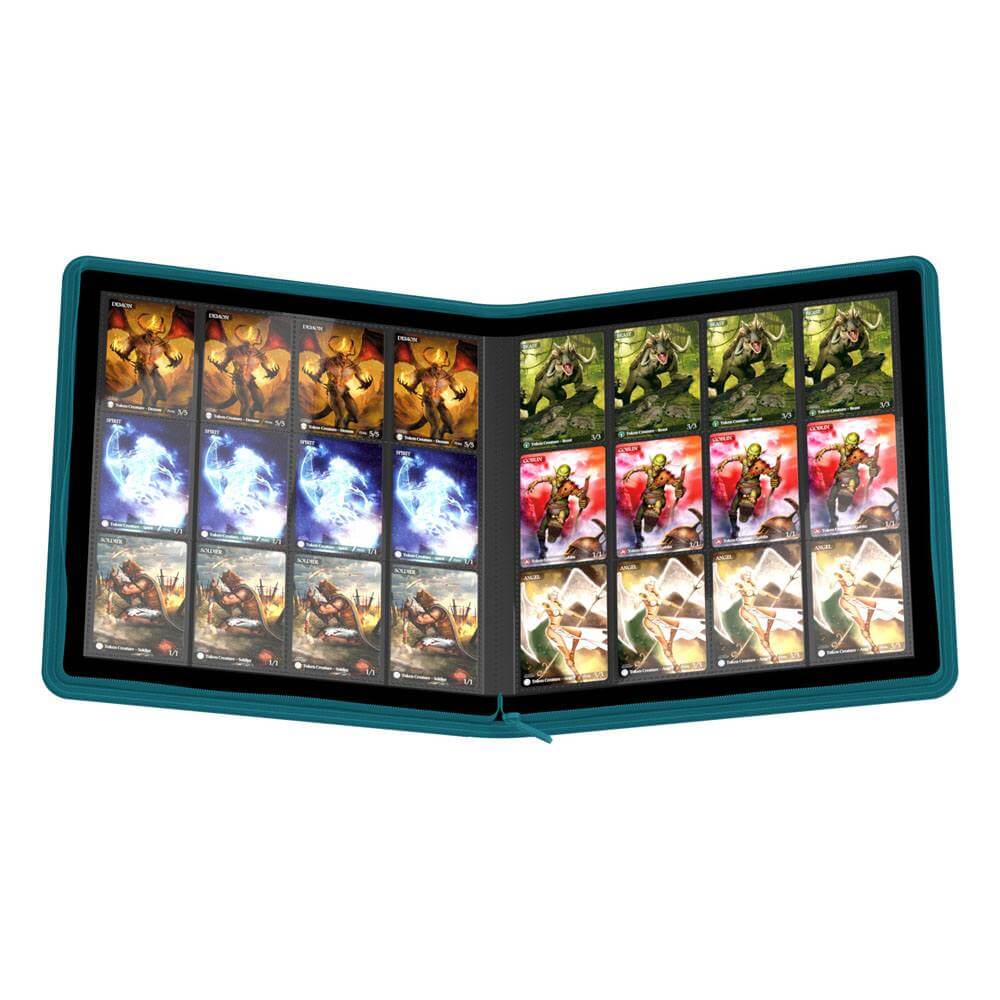 Accessoires Optimized for Playsets. View and organize your collection in a more suitable way!High quality Playset binder with durable XenoSkin cover, zipper closure and 20 integrated 24-pocket-pages for all standard- and Japanese sized gaming cards.- Desi