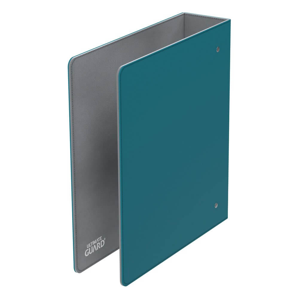 Accessoires Premium 3-ring card album with XenoSkin cover and reinforced 70 mm D-rings for standard-sized 18-pocket-pages. Designed with a clear indexing slot on the spine for easy organization (label included). ID-Label on spine Resistant XenoSkin materi