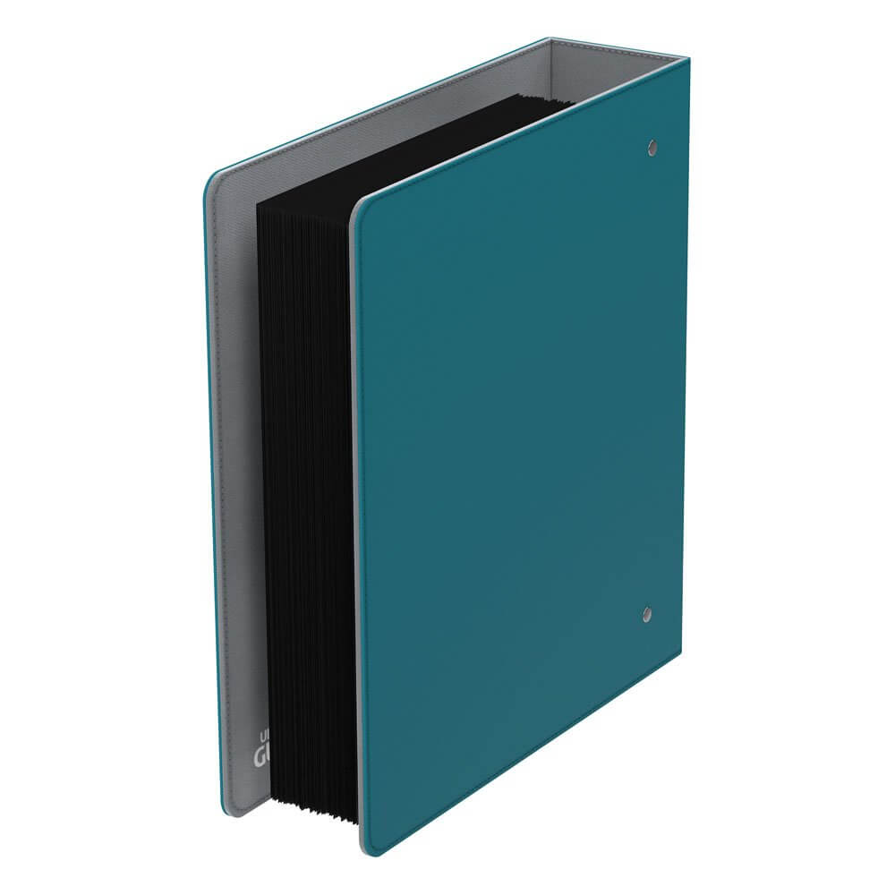 Accessoires Premium 3-ring card album with XenoSkin cover and reinforced 70 mm D-rings for standard-sized 18-pocket-pages. Designed with a clear indexing slot on the spine for easy organization (label included). ID-Label on spine Resistant XenoSkin materi