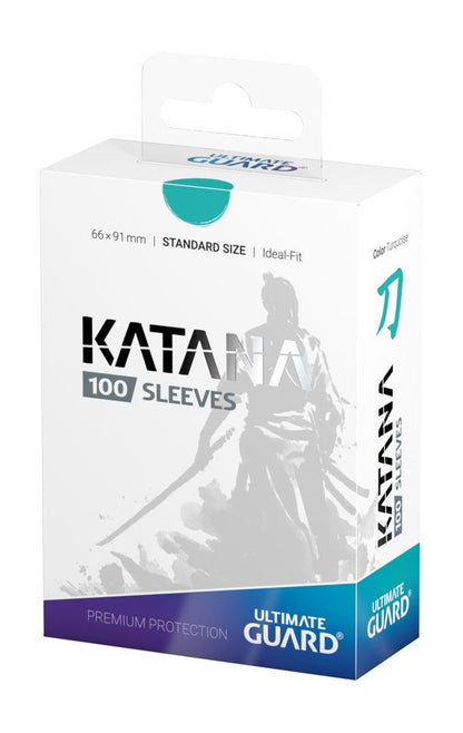 Ultimate Guard Katana Sleeves Standard Size (100 stuks) - Turquoise