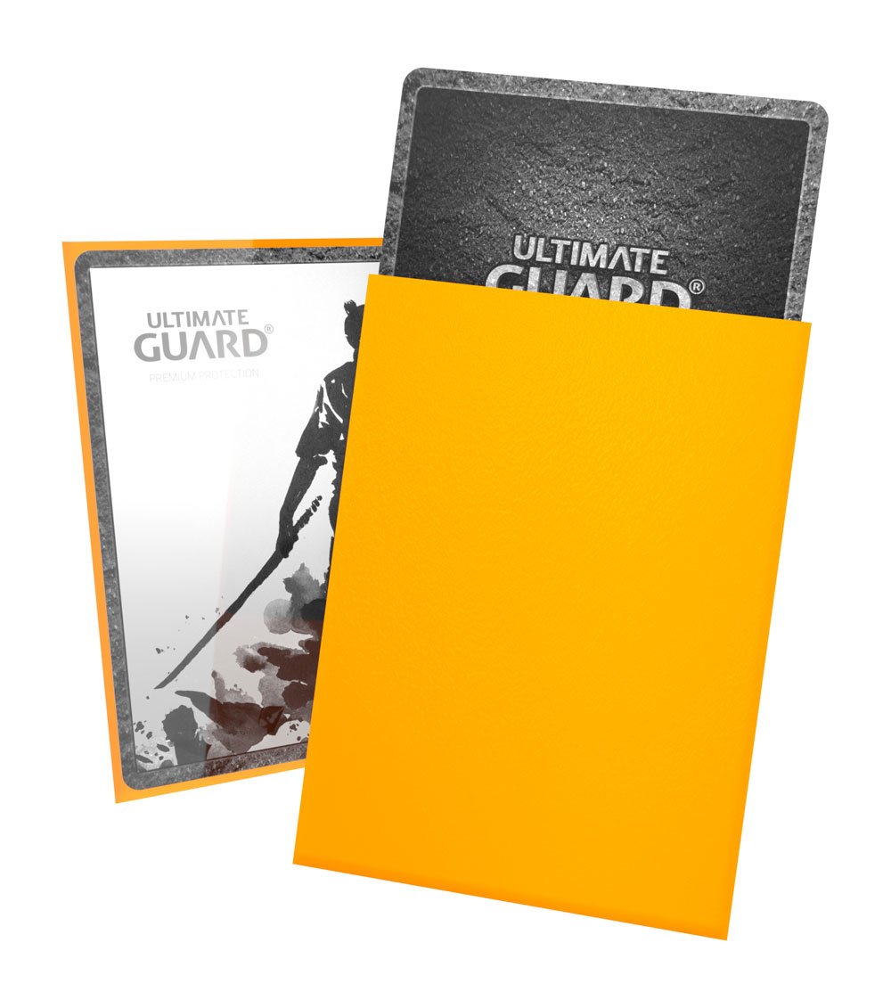 Ultimate Guard Katana Sleeves Standard Size Yellow (100 stuks)