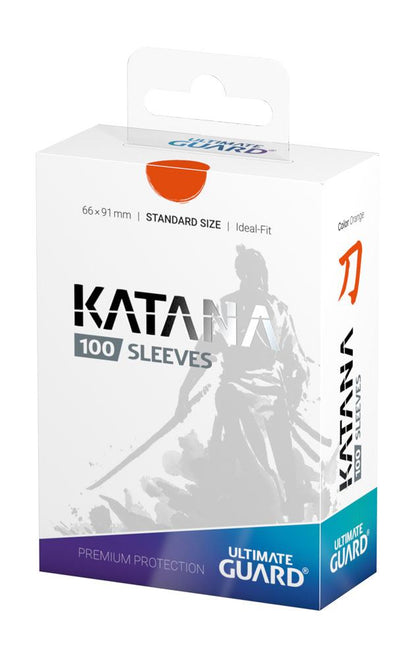 Ultimate Guard Katana Sleeves Standard Size Orange (100 stuks)