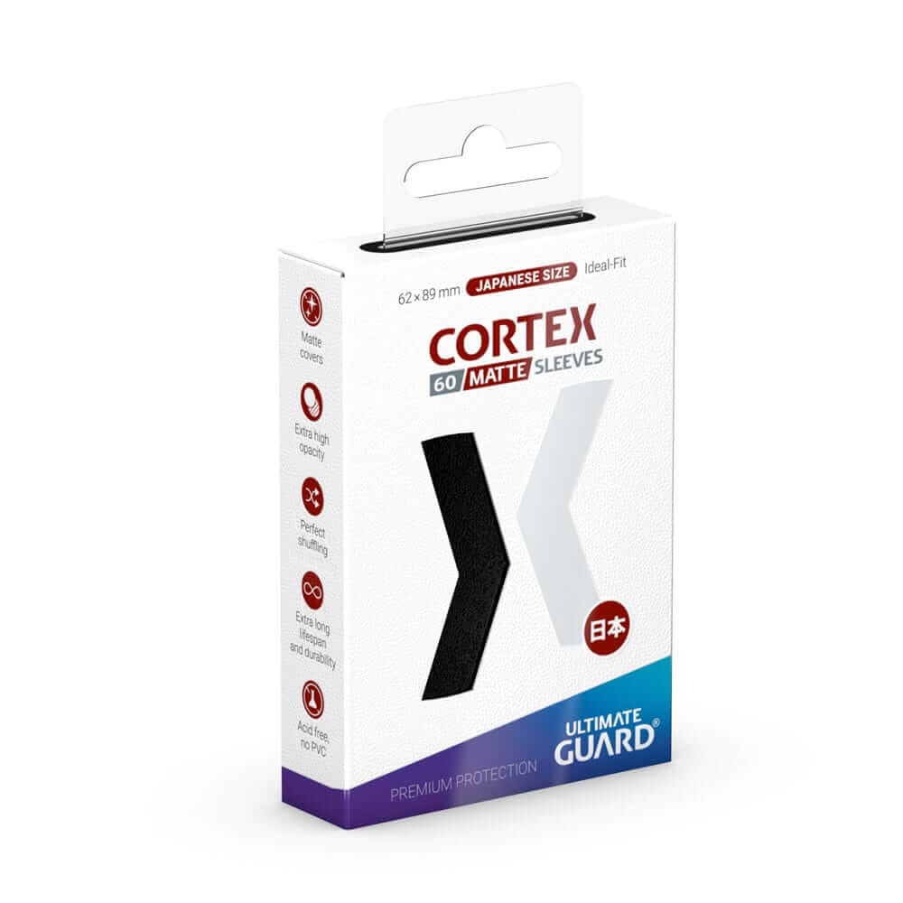 Accessoires Ultimate Guard CORTEX sleeves are a perfect choice for all TCG brain athletes!Designed for your daily use, Ultimate Guard CORTEX sleeves combine precision engineering and high-quality materials with an additional focus on value.Meant as an eve