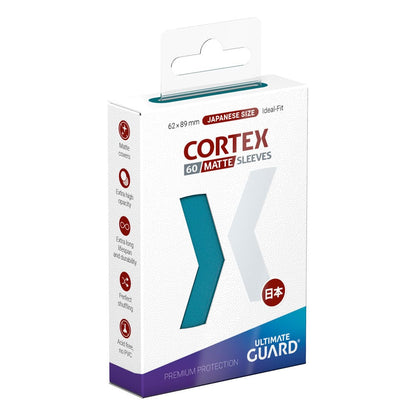 Ultimate Guard Cortex Sleeves Format Japonais Mat Pétrole (60)