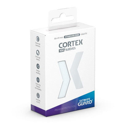 Ultimate Guard Cortex Sleeves Standard Size  (100) - Transparent