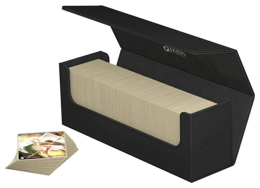 Accessoires Our Arkhive 400+ deck case has proven an excellent choice for storing and carrying large numbers of cards and/or multiple cases. Pair it with our Boulders and Deck Cases; store more than 175 Toploaders; or give your cube the home it deserves.S