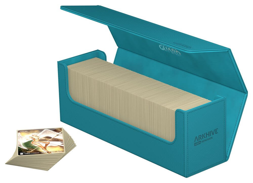 Accessoires Our Arkhive 400+ deck case has proven an excellent choice for storing and carrying large numbers of cards and/or multiple cases. Pair it with our Boulders and Deck Cases; store more than 175 Toploaders; or give your cube the home it deserves.S