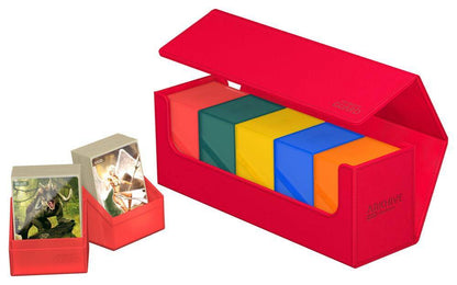 Accessoires Our Arkhive 400+ deck case has proven an excellent choice for storing and carrying large numbers of cards and/or multiple cases. Pair it with our Boulders and Deck Cases; store more than 175 Toploaders; or give your cube the home it deserves.S