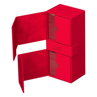 Accessoires Twice the room for big decks!The same Twin Flip'n'Tray you already know, but bigger! Specially designed for Commander/EDH** decks, the 2022 Exclusive Twin Flip'n'Tray 266+ has room for all kinds of large and regular decks in double or single s