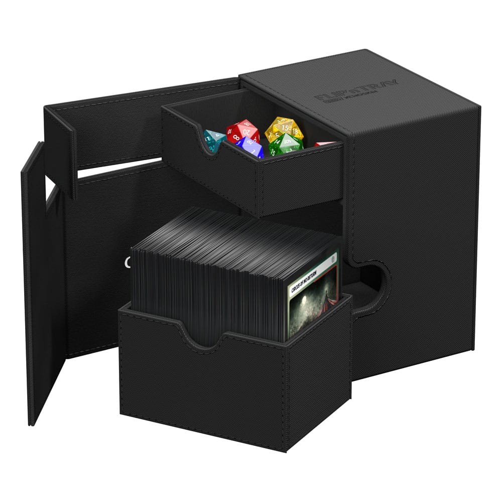 Ultimate Guard Twin Flip`n`Tray 133+ Xenoskin Black