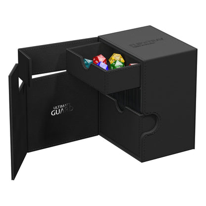 Ultimate Guard Twin Flip`n`Tray 133+ Xenoskin Black
