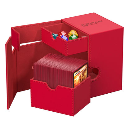 Ultimate Guard Twin Flip`n`Tray 133+ Xenoskin Red