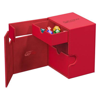 Ultimate Guard Twin Flip`n`Tray 133+ Xenoskin Red