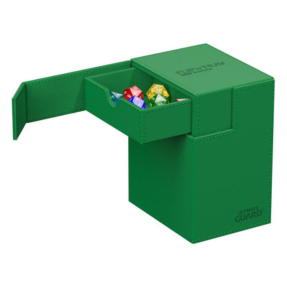 Ultimate Guard Twin Flip`n`Tray 133+ Xenoskin Green