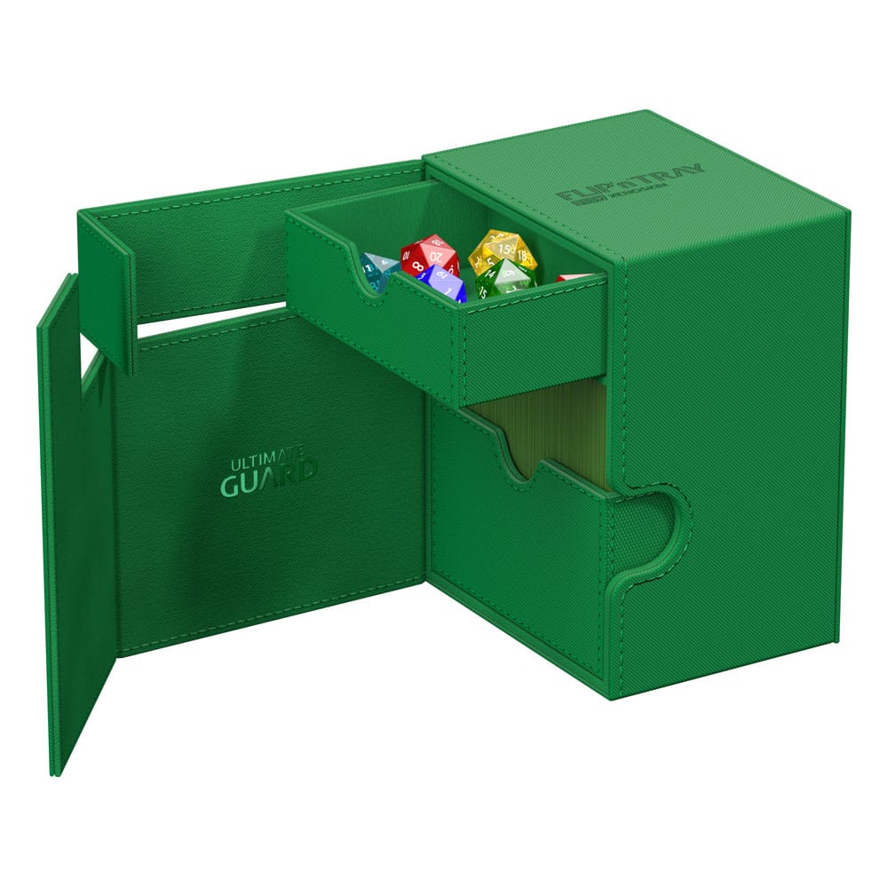 Ultimate Guard Twin Flip`n`Tray 133+ Xenoskin Green