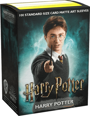 Accessoires Standard-size Dragon Shield sleeves (63x88mm) met Harry Potter artwork. Bevat 100 sleeves.