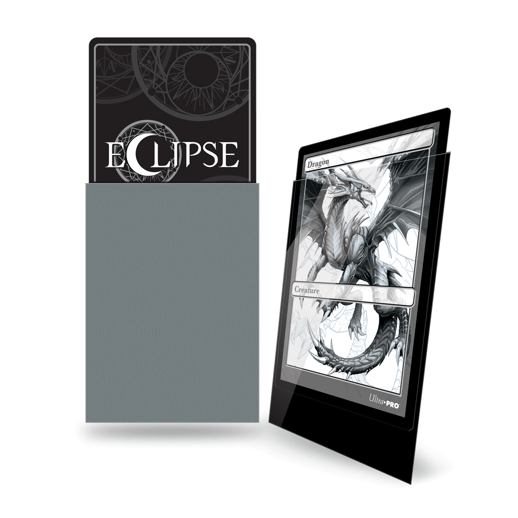 Accessoires Eclipse Deck Protector sleeves are now in 100ct packages, with three new colors! Royal Purple, Smoke Grey, & Forest Green. • New part numbers and color names to avoid ordering confusion. • Increased color and edge consistency. • All colors are
