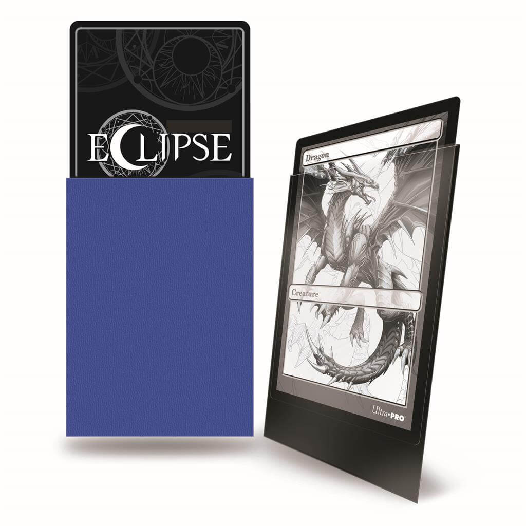 Accessoires Eclipse Deck Protector sleeves are now in 100ct packages, with three new colors! Royal Purple, Smoke Grey, & Forest Green. • New part numbers and color names to avoid ordering confusion. • Increased color and edge consistency. • All colors are