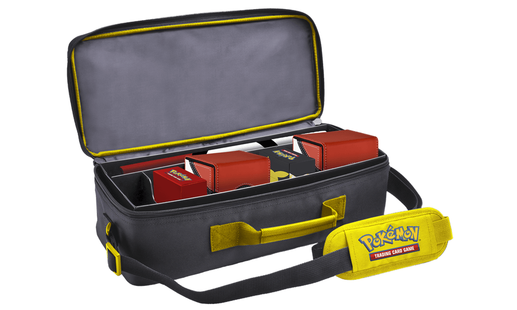 Pokémon Neem al jouw Pokémon kaarten mee in deze luxe Pikachu Gaming Tas!
