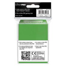 Accessoires Lime groenkleurige deckbox voor het veilig bewaren en vervoeren van maximaal 80 standaard speelkaarten in deck protector sleeves.