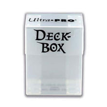 Accessoires Transparante deckbox voor het veilig bewaren en vervoeren van je speelkaarten.