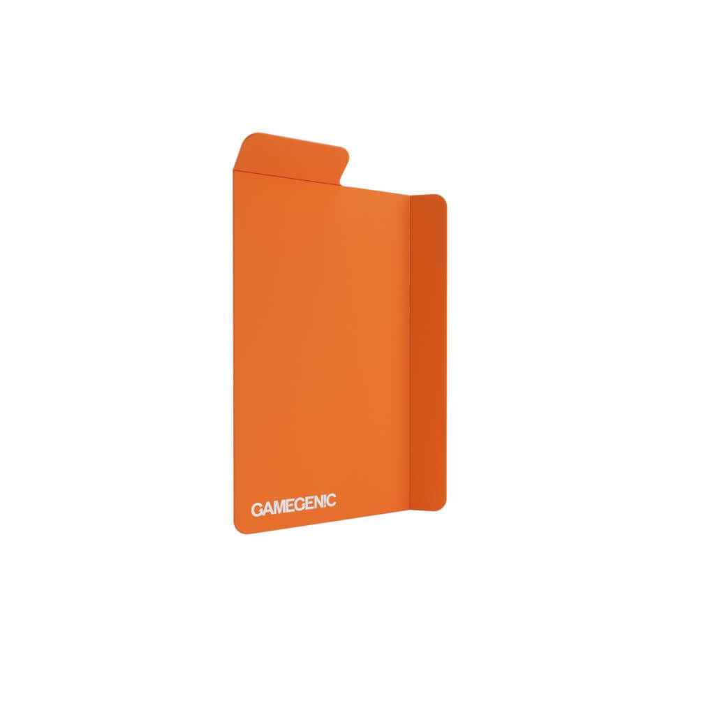 Accessoires Oranje, casual deckbox die geschikt is voor het beschermen en opbergen van maximaal 80 kaarten met dubbele sleeves.
