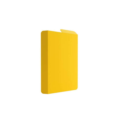 Accessoires Gele, casual deckbox die geschikt is voor het beschermen en opbergen van maximaal 80 kaarten met dubbele sleeves.