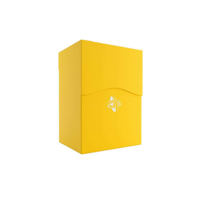 Accessoires Gele, casual deckbox die geschikt is voor het beschermen en opbergen van maximaal 80 kaarten met dubbele sleeves.