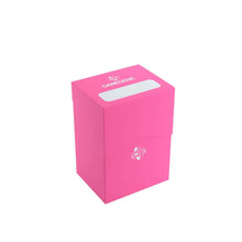 Accessoires Roze, casual deckbox die geschikt is voor het beschermen en opbergen van maximaal 80 kaarten met dubbele sleeves.