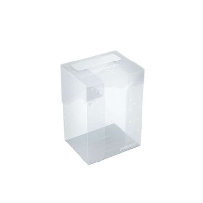 Accessoires Transparante, casual deckbox die geschikt is voor het beschermen en opbergen van maximaal 80 kaarten met dubbele sleeves.